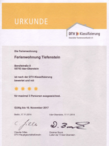 DTV Zertifizierung